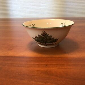Spode Christmas Tree candy dish